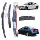 Par palheta limpador vidro dianteiro nissan sentra 2014-2023 Par palheta limpador vidro dianteiro nissan sentra 2014-2023