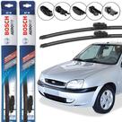 Par Palheta Original Bosch Multiclip Ford Fiesta 2002 a 2004