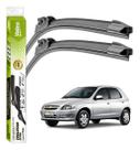 Par Palheta Original Valeo Limpador Parabrisa Encaixe Gancho Chevrolet Celta 2003 A 2015