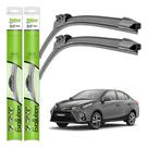 Par Palheta Original Valeo Limpador Parabrisa Encaixe Gancho Toyota Yaris Hatch 2018 A 2024