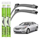 Par Palheta Original Valeo Limpador Parabrisa Encaixe Gancho Veloster 2012 E 2013