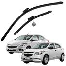 Par Palheta Silicone Chevrolet Onix Prisma 2013 a 2018 24 14 Pol Cinoy Vclear