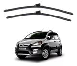 Par Palheta Slim Limpador Parabrisa Fiat Idea 2011 A 2014