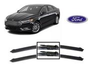 Par Palhetas De Para-brisa Dianteiro Novo Ford Fusion 2013...