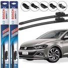 Par Palhetas Limpa Parabrisa Original Bosch Polo 2017 a 2026