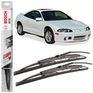 Par Palhetas Limpador Bosch ECO Para Eclipse 1995 A 2000 Par Palhetas Limpador Bosch ECO Para Eclipse 1995 A 2000