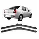 Par Palhetas Limpador De Parabrisa Dianteiro Para Renault Logan 2007 2008 2009 2010 2011 2012