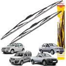 Par Palhetas Limpador Parabrisa Doblo Palio Fiesta Agile