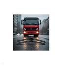 Par Palhetas Limpadores Para-brisa Caminhão Mercedes-Benz Atego 1418