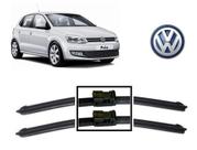 Par Palhetas para Limpador de Parabrisa Dianteiro Volkswagen Polo ano 2011 em Diante