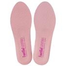Par Palmilha Footgel Uso diário Feminino Rosa e Branco