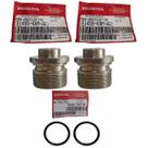 Par Parafuso Tampa Bengala Superior, Oring Titan 150/ Fan 150 04 Á 13