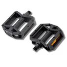 Par Pedal Plataforma Nylon Rosca Grossa Paco C/esfera E Refletor 9/16