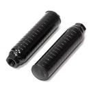 Par Pedaleira Preto Apoio Trolhinha Bike BMX Eixo 9mm