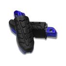 Par Pedaleira Traseira Titan Fan CG160 2016 2017 2018 2019 2020 2021 2022 2023 2024 a CB 250 Azul