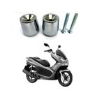 Par Peso De Guidão Universal Cromado Modelo Da Honda Pcx 150 para Motos com Rosca no Guidão Par Peso De Guidão Universal Cromado Modelo Da Honda Pcx 150 para Motos com Rosca no Guidão