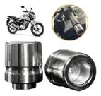 Par Peso Pesinho Guidão Honda Yamaha Modelo Bmw Cromado Titan CG Factor Fazer Twister