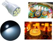 Par pingo t10 8 leds 6000k