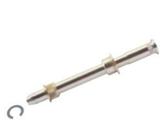 Par pino dobradica porta (metal) s-10/ blazer cabine dupla diant/ tras - inf/ sup c/ bucha de metal