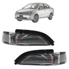 Par Pisca Retrovisor Etios Hatch Sedan 2013 2014 Até 2022