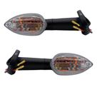 Par Pisca Seta Cristal Moto YS 250 Fazer - XTZ 250 Lander Com Chicote