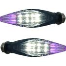 Par Pisca Seta Esportivo Universal em LED branco Colorido
