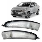 Par Pisca Seta Retrovisor Fiat Cronos 2018 2019 2020 2021 2022 2023 2024 2025 Original