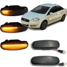 Par Pisca Seta Sequencial Fiat Linea ano 2009 a 2016 sinal repetidor auxiliar ara-lama luz led Dinâmica Absolute T-Jet LX Absolute Sublime 1.9 1.4 HLX
