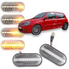 Par Pisca Seta Sequencial Renault Clio Transparente sinal cristal sinal repetidor Campus Expression Hi-power Authentique Dynamique Privilège Alizé