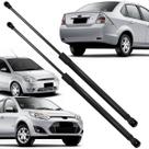 Par Pistão Amortecedor Porta Malas Tampa Traseira Fiesta Sedan 2002 a 2014 Focus Sedan 2000 a 2009