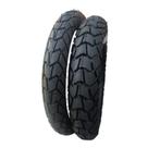Par Pneu 110/90-17 + 90/90-19 Viper Maggion C/ Câmara