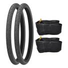 Par Pneu 26 x 1.95 Levorin Praieiro + 2 Câmara de ar Pirelli