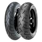 Par Pneu 90 90 R14 e 100 90 R14 Diablo Scooter Pirelli Uso Sem Câmara