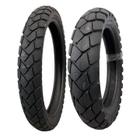 Par Pneu 90 90 R19 e 120 80 R18 Tourance Metzeler Uso Com Câmara