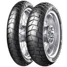 Par Pneu 90 90 R21 e 120 80 R18 Karoo Street Metzeler Uso Com Câmara