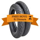 Par Pneu Biz 100 125 Pop 100 110 80/100-14 + 60/100-17 Sem Camara