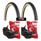 Par Pneu Faixa Amarela 26x1.95 K816 Kenda +2 Câmara 26 Kenda Par Pneu Faixa Amarela 26x1.95 K816 Kenda +2 Câmara 26 Kenda