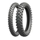 Par Pneu Michelin TRACKER 80/100-21 + 100/100-18 Cross Enduro