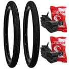Par Pneu Paco Fire 26x2.125 Slick Balão Tipo Flame Preto MTB e Urbana Par Pneu Paco Fire 26x2.125 Slick Balão Tipo Flame Preto MTB e Urbana