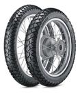 Par Pneu Vipal 90/90-19 Dianteiro + 110/90-17 Traseiro Para Moto Nxr 125 150 160 Crosser - Brandy