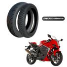 Par Pneus 140/70-17 + 100/80-17 CB 500 Fazer 250 Ninja 250 CBR 250 Twister CB 300
