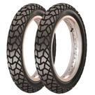 Par Pneus Dianteiro e Traseiro Largo Nxr Bros 125 150 90/90-19 + 120/90-17 Maggion Viper