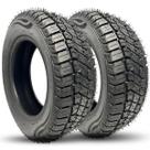 Par Pneus Remoldado Aro 15 205 60R15 ATR Inmetro Garantia Alta Durabilidade