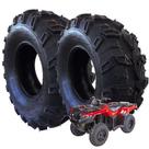 Par Pneus Traseiro Moto Quadriciclo Honda Fourtrax 24x10-11