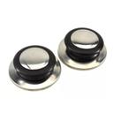 Par Pomel Pegador De Tampa Panela Aço Inox Baquelite Puxador Par Pomel Pegador De Tampa Panela Aço Inox Baquelite Puxador