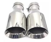 Par Ponteira Inox 4 Pol. Entrada: 3 Polegadas - Universal