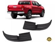 Par Ponteira Pisante Parachoque Traseiro Hilux 2016 A 2021