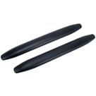 Par Protetor de Para-choque Colante Universal Preto 400mm
