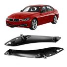 Par Puxador Porta Traseira BMW 328i 2013 - 2019 L2 R2 Preto