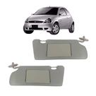 Par Quebra Sol Cinza com Espelho Ford Ka 1997 a 2007 Newtec Nt1520fd e Nt1521fd Par Quebra Sol Cinza com Espelho Ford Ka 1997 a 2007 Newtec Nt1520fd e Nt1521fd